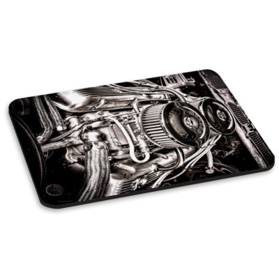 Gift Base HOT ROD Muscle Car Motor Mausmatte Pad Speed Auto Shop Big Block