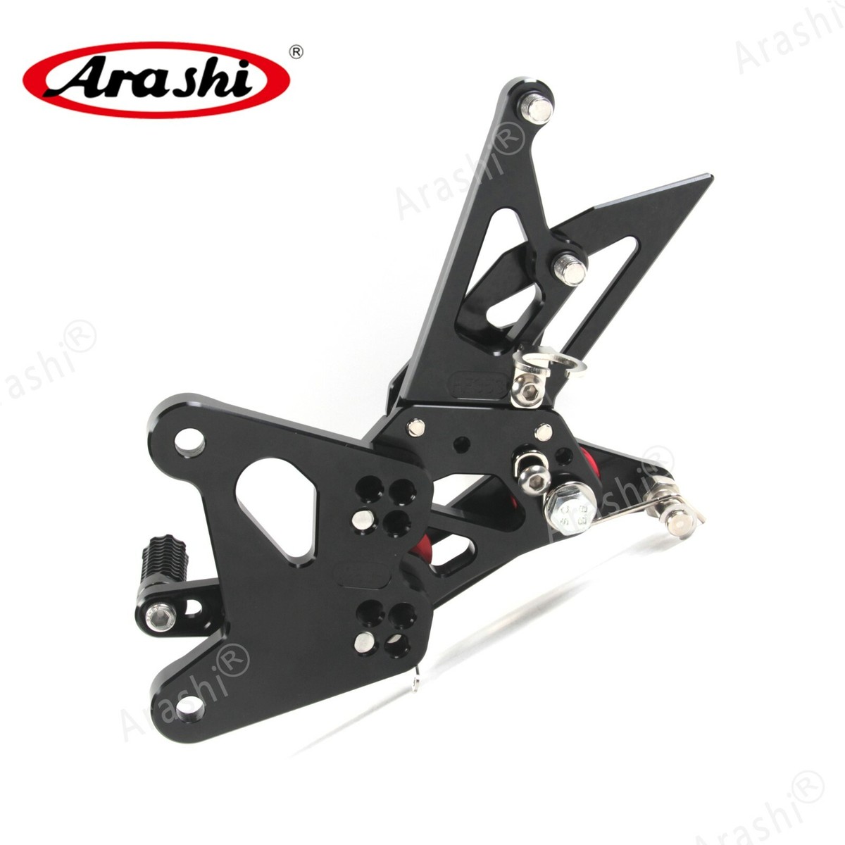 Arashi V2.0 Footrest Rearsets Foot Pegs For Kawasaki ZX6R ZX636