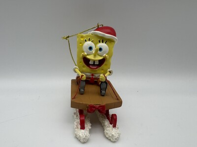Viacom Vintage 2003 Spongebob Squarepants Christmas Ornament