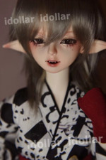 Muñeca BJD 1/4 Elfo Niña o Niño Ojos + Modelo de Resina Cara arriba Juguetes Hechos a Mano Regalo