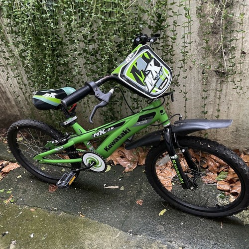 Kawasaki BMX Childs BOYS Green Bike 20 
