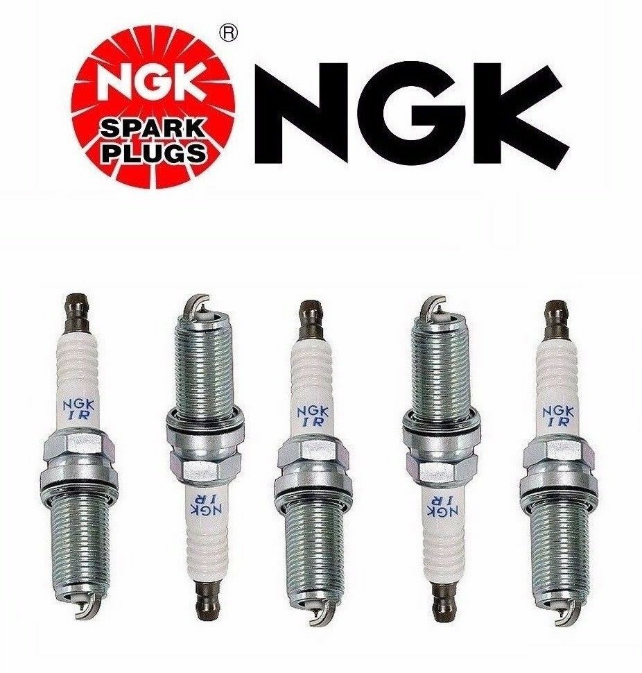 Set of 5 NGK Spark Plugs Iridium Power 6481 for Volvo C30 C70 S40 S60 V50 V70