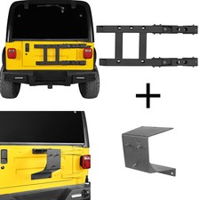 Fit 1997-2006 Jeep Wrangler Tj Tailgate Reinforcement Hinge Spare Tire Carrier