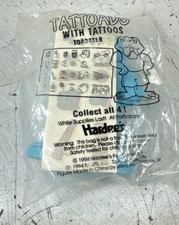 Hardees 1994 Tattoads Toadster Toy Blue - Squishy Amphibian New