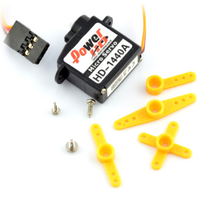 Power HD 1440A Micro Analog Servo - 0,8kg / 0,10sec / 4,4g - Neu 1440A