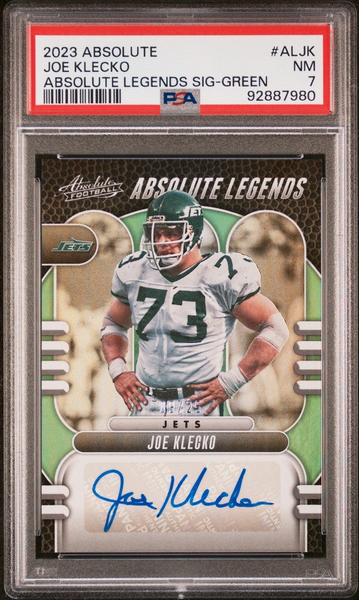 2023 Absolute Absolute Legends Signatures #ALJK Joe Klecko PSA 7
