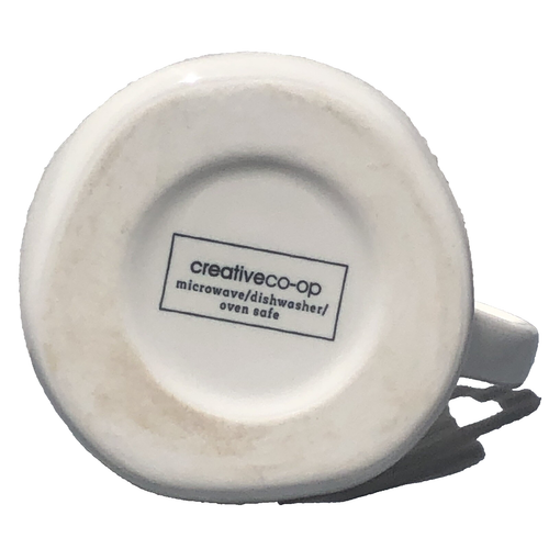 Creativeco-op White Vintage Stoneware Pitcher Reproduction 10-14oz Small 4.8inch - Picture 6 of 12