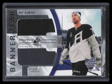 2020-21 SP Game Used #BYJ-JC Jeff Carter 2020 NHL Stadium Series Banner