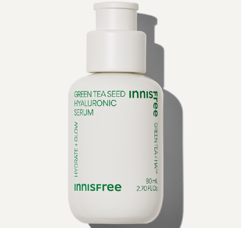 Innisfree New Green Tea Seed Hyaluronic Serum 80ml Moisturizing Skincare 2EA - Picture 4 of 8