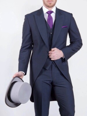 Herren-Smoking Business Formal Event Theater Performance-Kleidung Lange Blazer