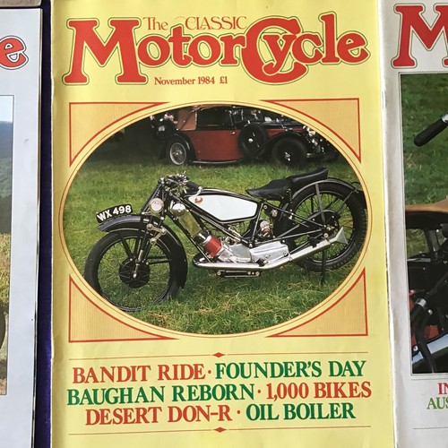 The Classic Motorcycle Magazines (1984) X 12 FULL YEAR - Vintage Bundle Lot 538 - Picture 3 of 13