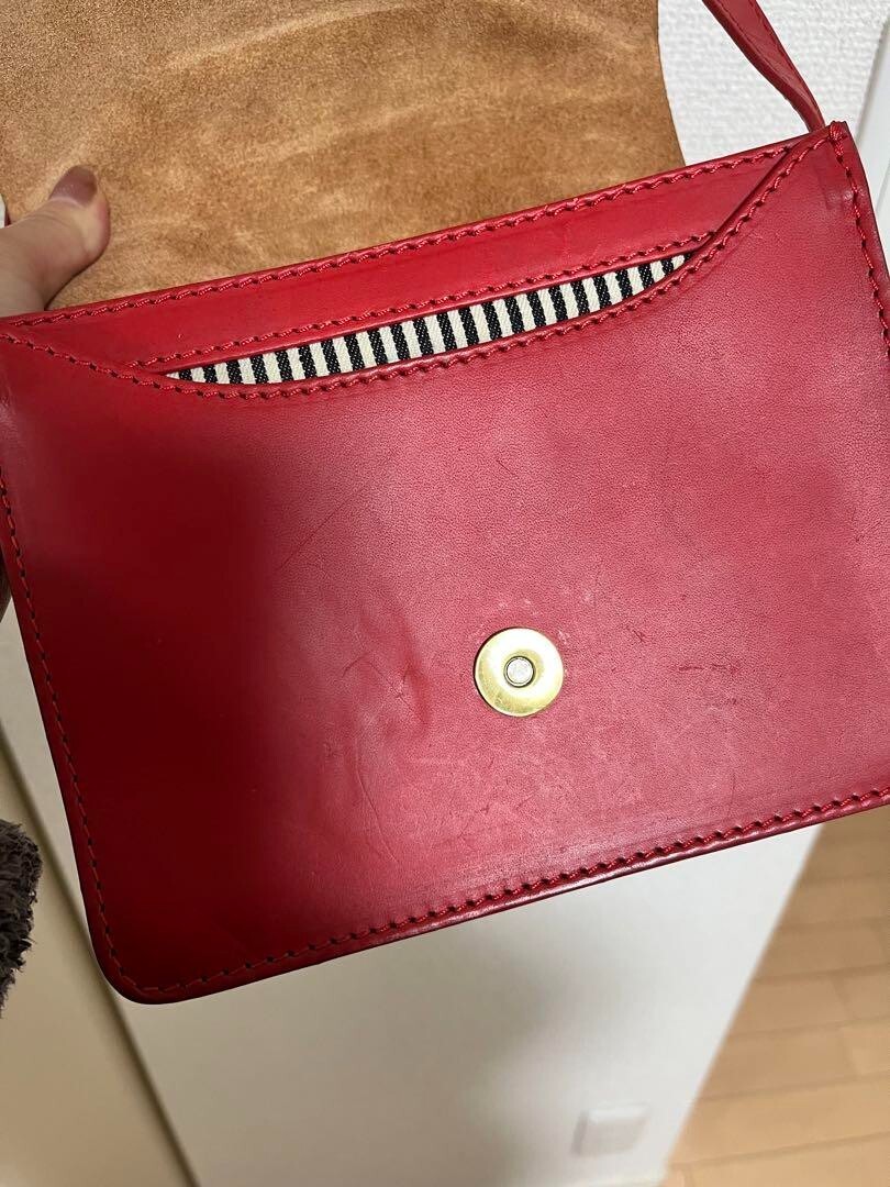 O My Bag Amsterdam Shoulder Crossboddy Bag Leather Brown USED Mint