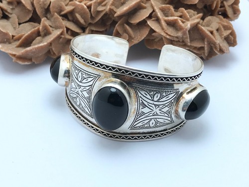 armband berbère argent fait a main,tiznit bracelet,maroc bracelet vintage - Bild 5 von 5