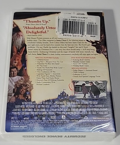 The Santa Clause Movie Series Complete DVD: 2 & 3 New, #1 In Very Good Condition - Picture 8 of 10