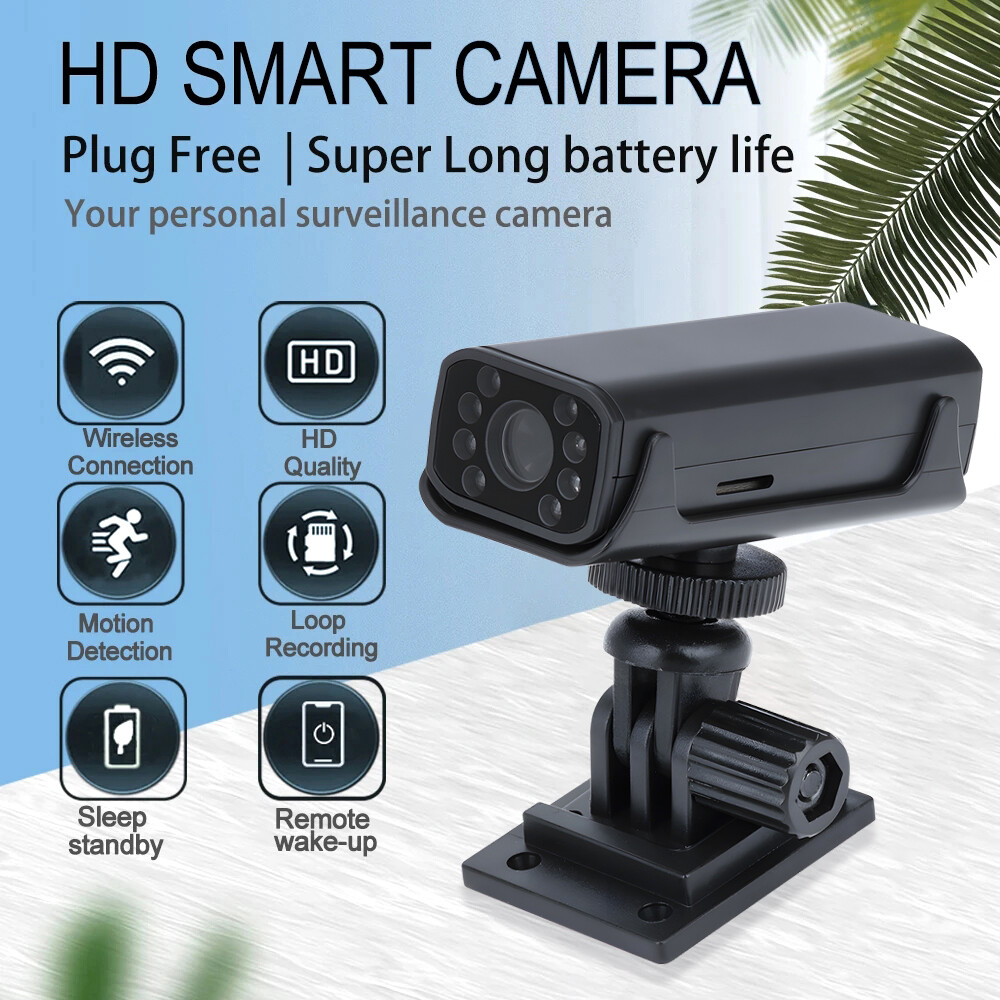 Wireless WIFI Mini Camera 1080P HD Home Security Cam Indoor Camcorder Webcam