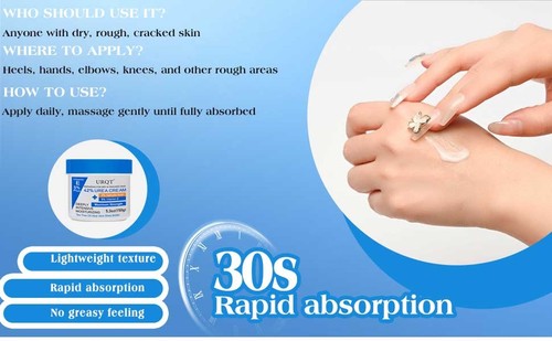 42% Urea Foot Cream 2% Salicylic Acid Cracked Heels Repair 150ml - Afbeelding 3 van 6