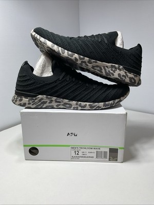 APL  Athletic Propulsion Labs Mens Techloom Wave Athletic Sneaker 12 Blk/Leopard