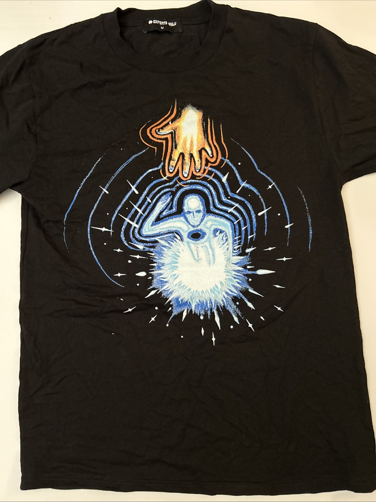 Expects Only T Shirt Electronic Music Black