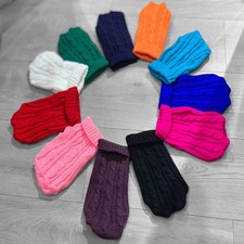 Vehomy Weihnachtspullover Für Hunde – Rollkragen, Strick, Mit Rentier-Motiv, Größe XXL