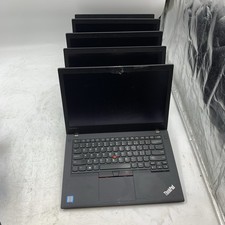 Lot of 5 Lenovo T470 Laptops for parts ThinkPad t470. No Bottoms No HD/RAM