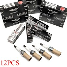 12pcs Spark Plug 07C905600 for Bentley Continental Flying Spur W12 Engine 10-18