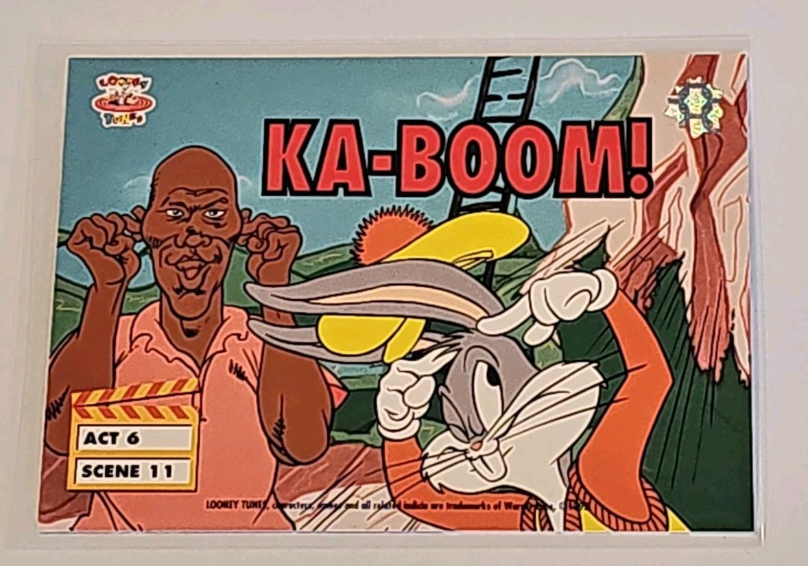 1993 Michael Jordan Bugs Bunny Ka-Boom Adventures in Toon World (Act 6 Scene 11)