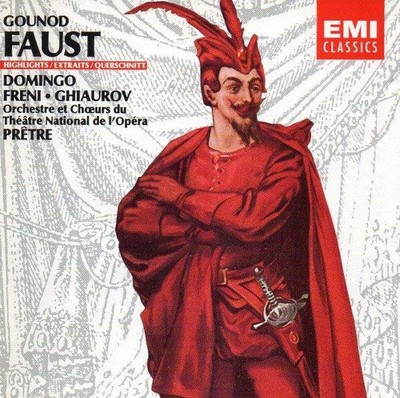CD Charles Gounod, Placido Domingo, Mirella Freni, Nicolai Ghiaurov, Thomas
