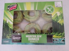 ¡Limitado! Mountain Dew Dunker Donuts Kwik Trip Panadería Caja de 6 unidades ¡Envío GRATIS!