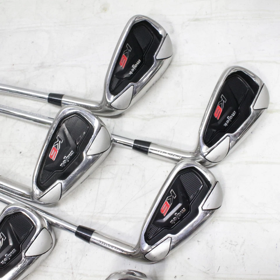 Juego de plancha Majek K6 P,S,4,5,6,7,8,9, varilla de acero flexión regular para diestros Foto 4 de 4