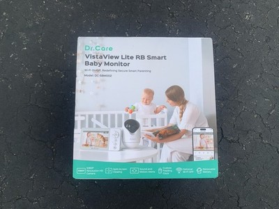 Dr.Care VistaView Lite RB Smart WiFi Baby Monitor - 4  720P Split Screen & 1080P