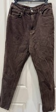 BDG Urban Outfitters Mom Jeans High-Waisted Brown Denim Womens Size 31