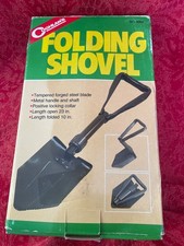 Coghlan's Folding Shovel Tempered Forged Steel Blade - Digging Camping Tool 9065