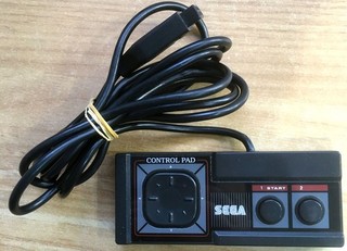 MANETTE OFFICIELLE SEGA MASTER SYSTEM PAL EURO GAMEPAD CONTROLLER État Moyen