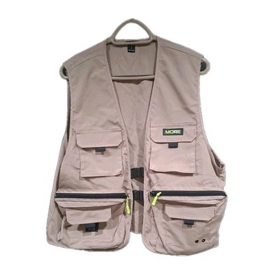  Large Tan Light Weight Utilty Fishing Vest By Shein 