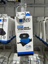 Quad Lock Stem / Handlebar Bike Mount BLUE - BLACK