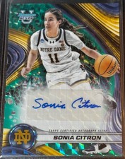 2024-25 Bowman's Best U Sonia Citron Auto Teal Geometric Refractor 6/15