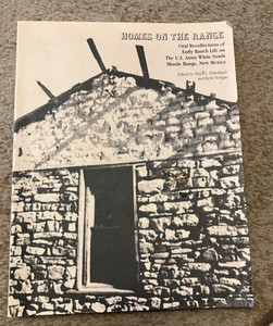 Book-Homes On the Range-Early Ranch Life on US Army White Sands Missile Range NM