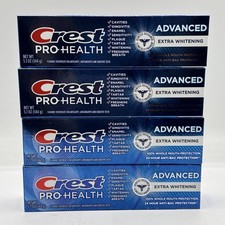 Crest Pro-Health Advanced Extra Whitening Toothpaste 5.1oz-Pack of 4 New Sealed