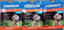 3 NUTRAMAX COSEQUIN JOINT HEALTH MSM OMEGA-3S SENIOR SUPPLEMENT 120 X3 360 CHEWS