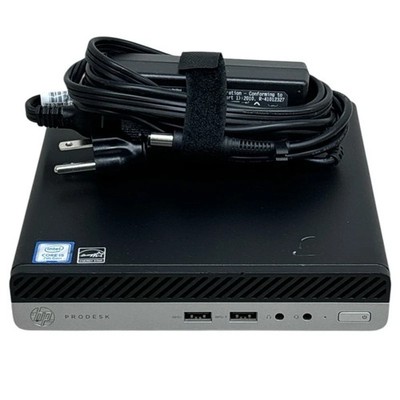 HP ProDesk 400 G3 Mini / Intel i5-7500T 2.70GHz / 4GB RAM / 500GB HD  Win 10 Pro