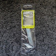 Image of Gelert 5 Pack of 7” Long Wire Pegs for Tent Poles - Brand New