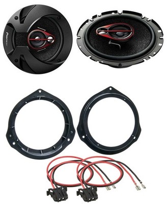 Pioneer 3-Way 250 Watt 16.5cm Speakers for Mercedes C-E-V- GLK-Class Vito