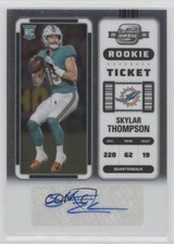 2022 Panini Contenders Optic Rookie Ticket Auto Skylar Thompson #196 Auto 1c3k
