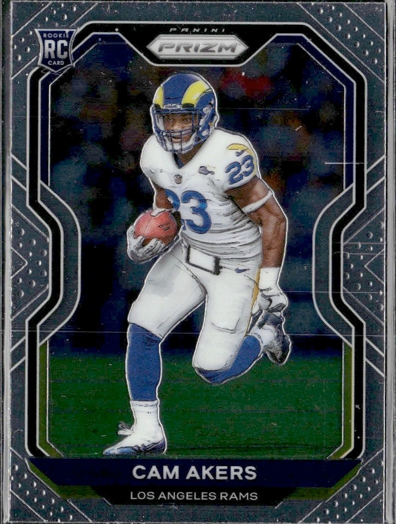 2020 Panini Prizm Cam Akers #376 RC Rookie Los Angeles Rams Base