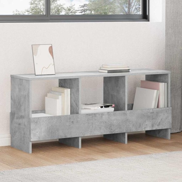 Magazinregal Betongrau 102 X 30 X 45 Cm-image