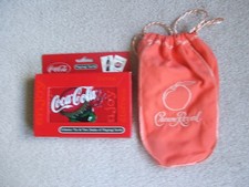 CARTES COCA COLA EN ÉTAIN - DECKS NEUFS SCELLÉS - PLUS SAC ROYAL COURONNE