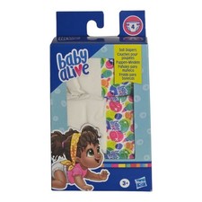 Baby Alive: Doll Diapers 4 Count . Hasbro NEW