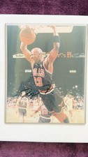 Michael Jordan Signed Autographed 8x10 Chicago Bulls Photo w/ COA