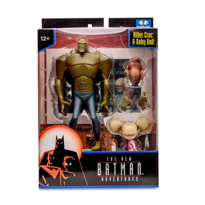 McFarlane 17719 The New Batman Adventures Killer Croc & Baby Doll Neu/OVP