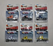 Vintage FAIE Swift Runner Semi Truck 1:64 Diecast Lot of 6 Hong Kong NEW SEALED